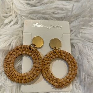 Brown & Gold Earrings